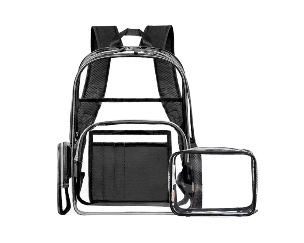 2in1 Transparent Backpack – Bags for Girls/Women - Image 12