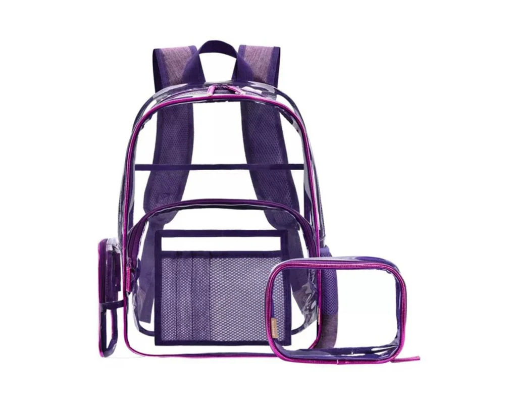 2in1 Transparent Backpack – Bags for Girls/Women - Image 5
