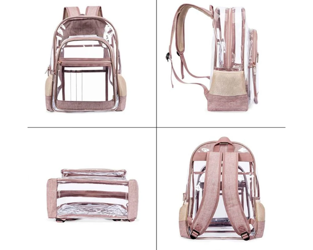 2in1 Transparent Backpack – Bags for Girls/Women - Image 7