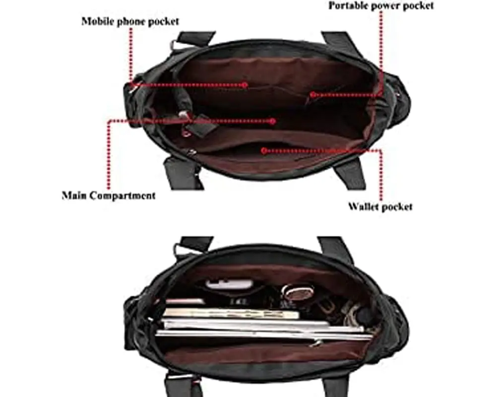 Tote Shoulder Handbag - Image 7