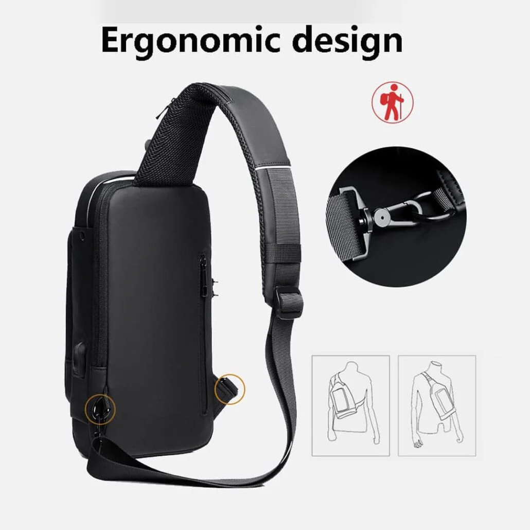 Volter Crossbody Backpack – Crossbody Bag for Men/Women - Image 8